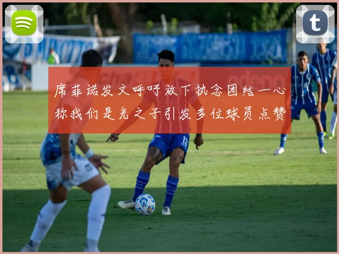 席菲诺发文呼吁放下执念团结一心称我们是光之子引发多位球员点赞